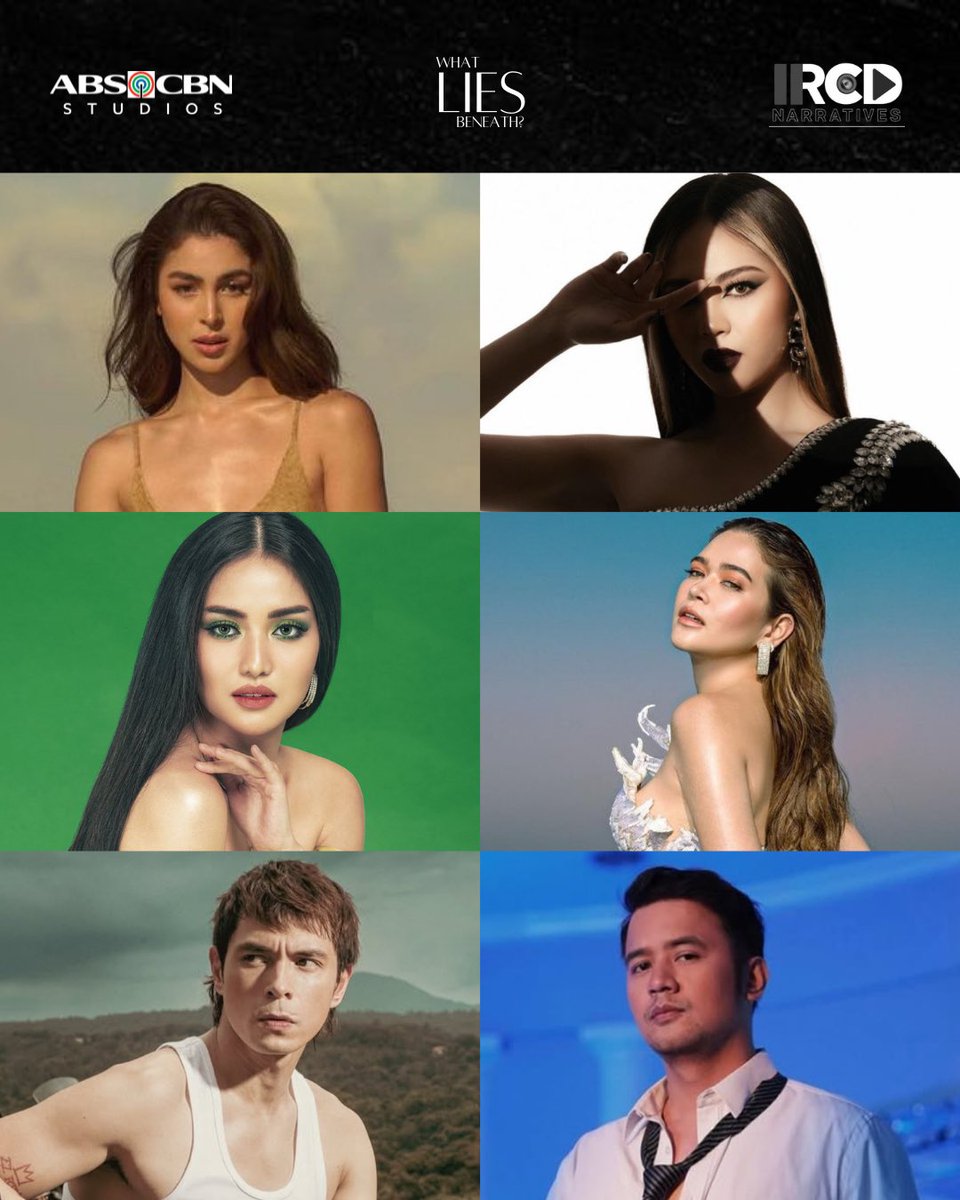 AltStarMagic's tweet photo. LOOK: THE TRUTH IS BURIED DEEP 💁🏻‍♀️

Janella Salvador, Bela Padilla, Charlie Dizon, Jake Cuenca, JM De Guzman and Julia Barretto will headline ABS-CBN Studios and RCD Narratives’ mystery drama series #WhatLiesBeneath 😌

The series will serve as Julia Barretto’s comeback series to the Kapamilya network after 5 years.

PUKSAAN SA ACTING ITO SINCE THIS IS RCD NARRATIVES 💁🏻‍♀️👏 | @RCDNarratives