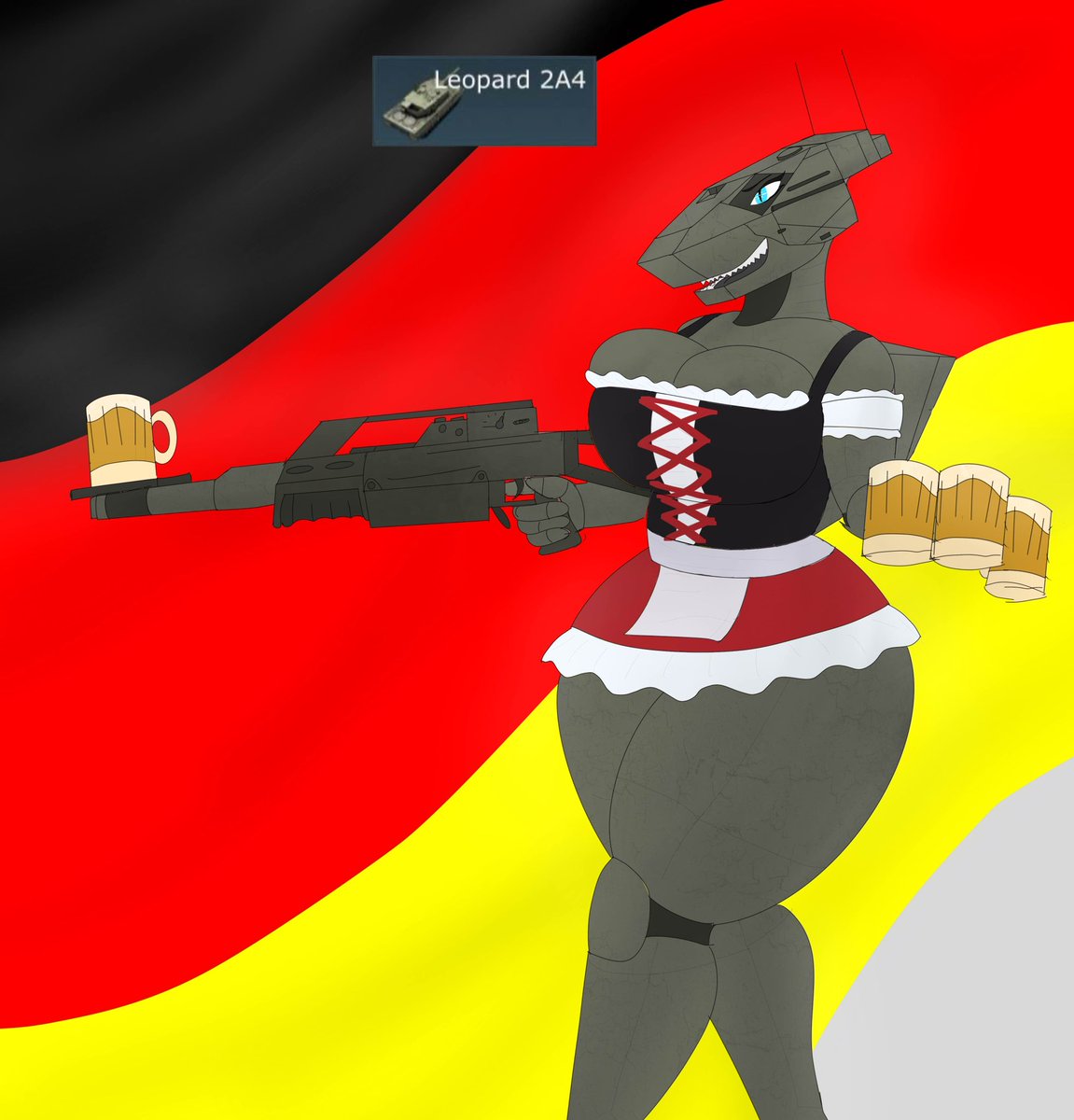 Leopard 2a4 bought early by 

furaffinity.net/user/ersatzpan…