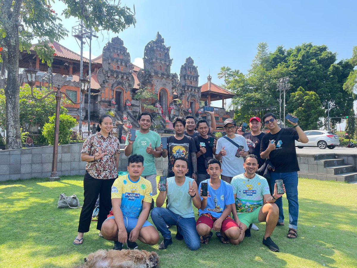 GianyarTrainer's tweet photo. Good Luck for everyone for #GOWildArea2024 from Gianyar, Bali, Indonesia..

#GOWildArea #PokemonGO #pokemon #pokemongo #game #gaming #niantic #pokemongogianyar #pokemongoubud #pokemongobali #pokemongoindonesia #trainerdewata #teaminstinct #teamvalor #teammystic https://t.co/JXtgIZMd7m