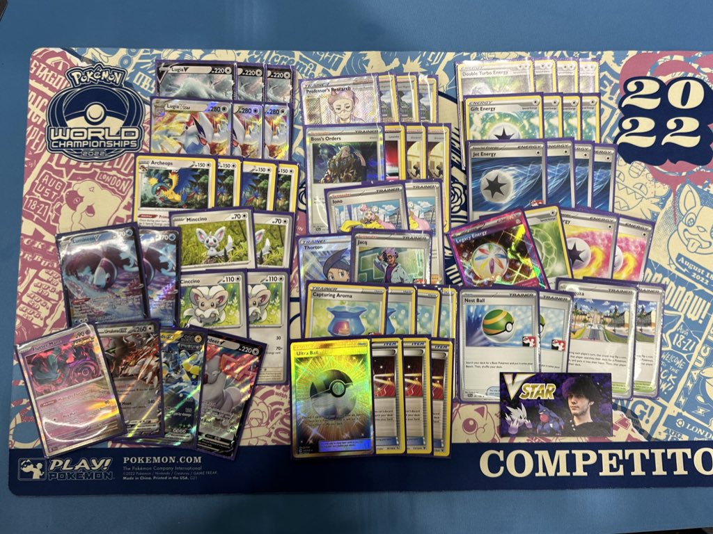 Played lugia at sac regs went 5-3. Was so great to see everyone again and can't wait to go to another event soon🔥