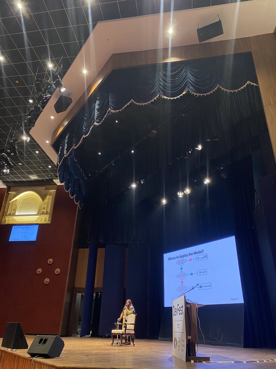 im_kashishgoyal's tweet photo. DevFest Jaipur has kicked off with the first session on Gen AI application with Google Cloudπ
#DevFest #DevFestJaipur #Devfest2024 #DevFest24 #GDGCloudJaipur #GDGJaipur #TFUGJaipur #GDGCloud #Jaipur #JaipurEvents https://t.co/eqo0UOyYrv