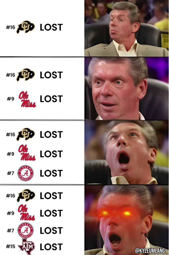 Best weekend of college football yet!