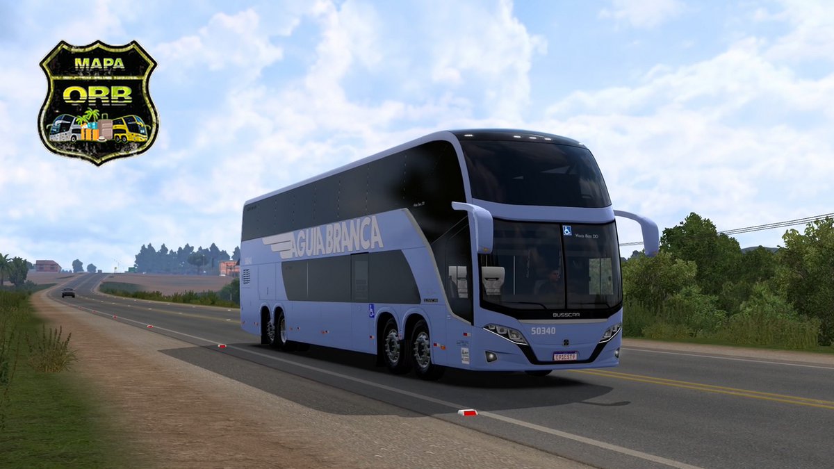 e91gamer's tweet photo. ETS 2: Mapa ORB | VISSTA BUSS DD: De Posto da Mata para Eunápolis
https://t.co/4ZpgVhkgC7
⭕Inscreva 👍Curti 🌍Compartilha
#EuroTruckSimulator2 #ETS2 #SCSSoft
#SCSSoftware #BestCommunityEver
#MapaÔnibusRodoviárioBrasil #MapaORB
#PCGamer #E91Gamer https://t.co/A8j9Bkzu1i