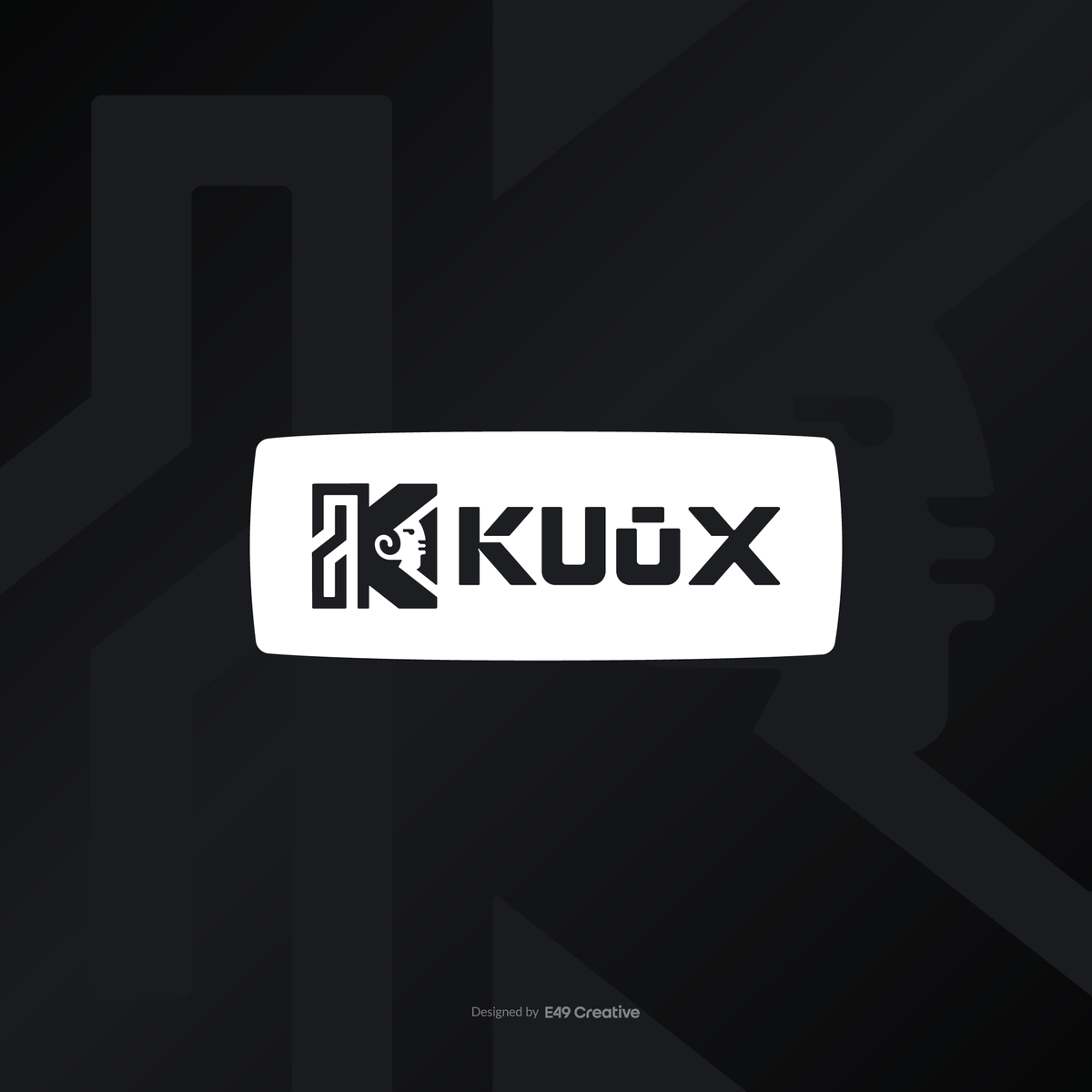 e49creative's tweet photo. You are the client…  ✅ or ❎?

Brand Logo Design for KUūX — An Esports team in Mexico.  #BrandIdentity #DesignInspiration 

© E49 Creative https://t.co/Ja1nuk9AyG