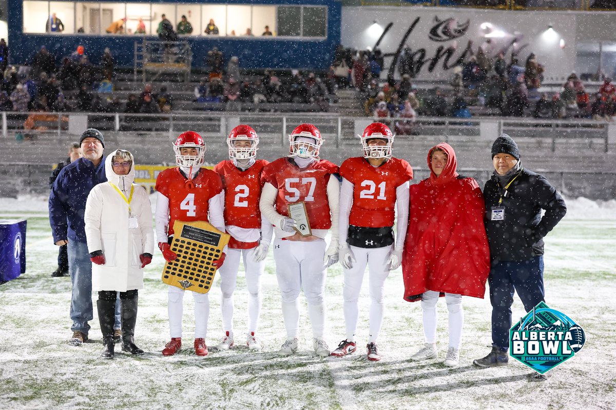 FootballAlberta's tweet photo. Frames from the final game of the Alberta Bowl 2024, wrapping up this tournament and season for high school football.
๐๐
#football #footballalberta #asaaprovs #albertabowl2024 #harryainlaytitans https://t.co/x1xRhxrMms