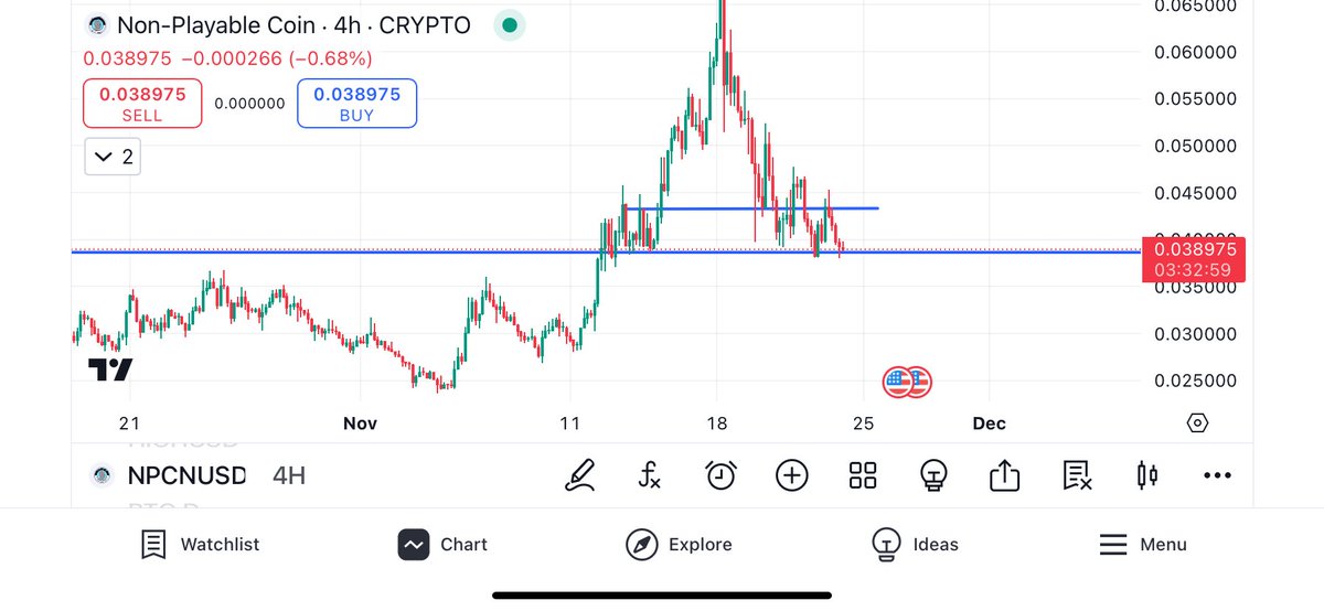 Tijmencrpt's tweet photo. I buy as many $NPC as I can, still in the buy zone.

And if it drops? I buy more and more. Soon this will hit billions of marketcap. #NPC take over incoming! https://t.co/5jBrGF0fBZ