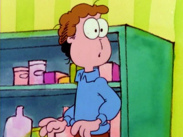 LostGarfields's tweet image. Jon is startled to walk in the kitchen and see Nermal’s mutilated corpse spread around the counters and drawers and cabinets