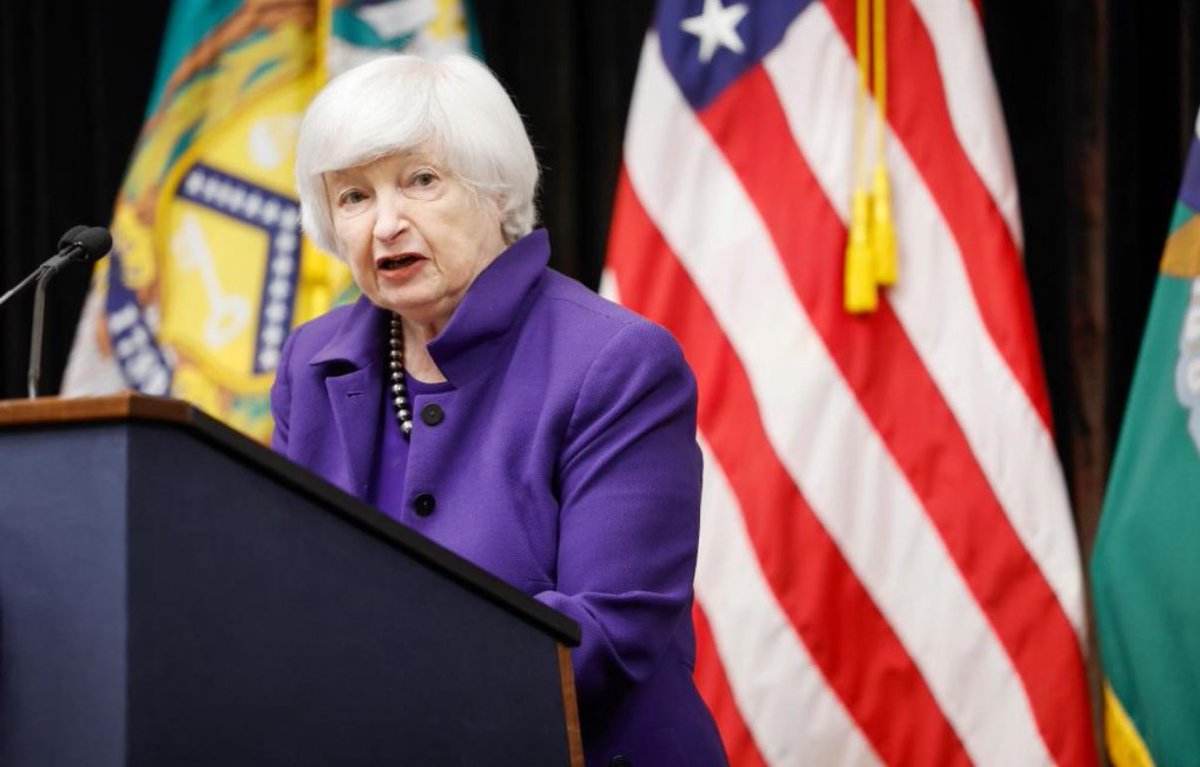 iAnonPatriot's tweet photo. BREAKING 🅱️

Janet Yellen to depart from office! 

This is HUGE! 🔥🔥 https://t.co/UqXL8OwAt6