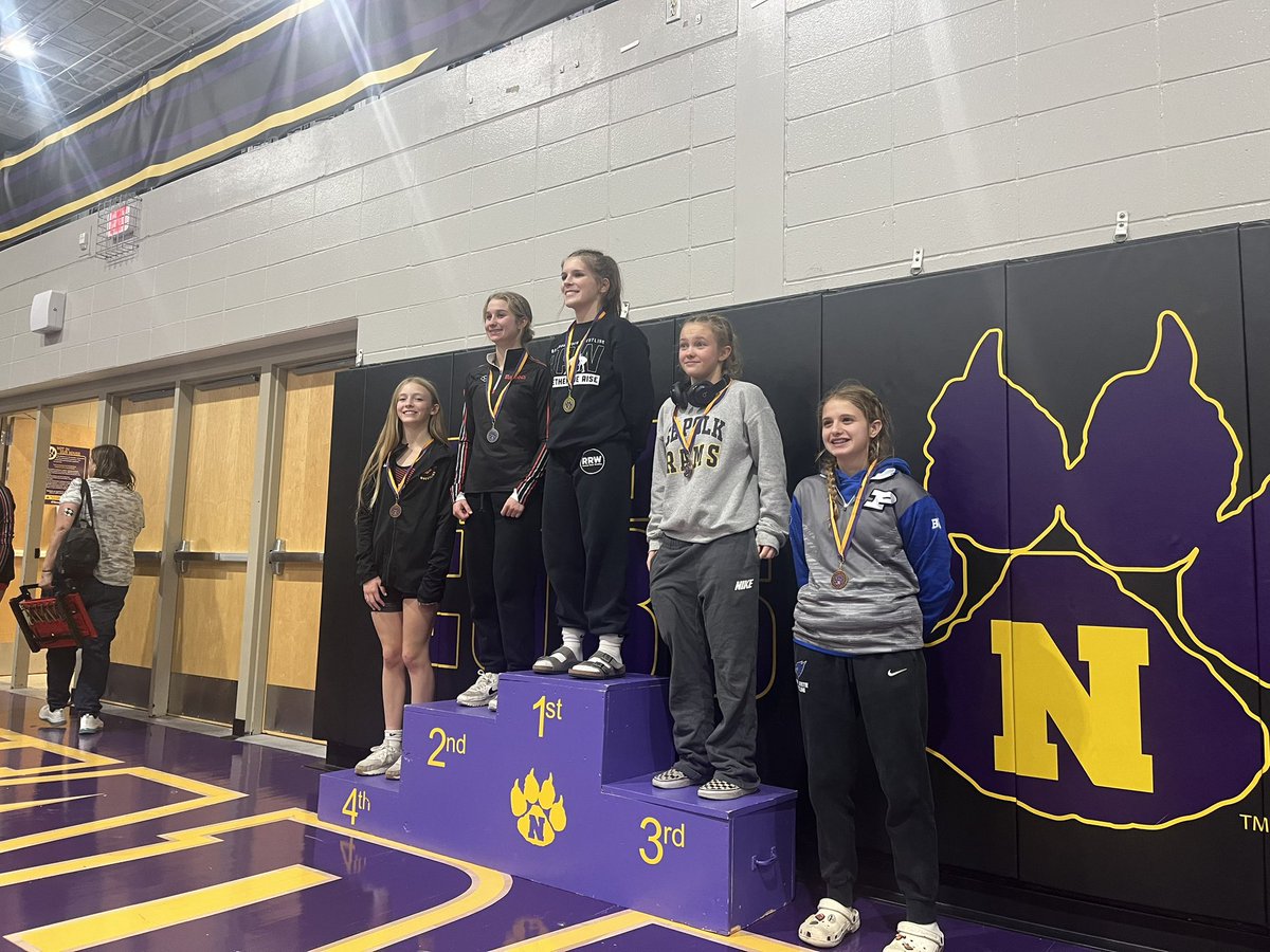 CCSD_GWrestling's tweet photo. 25 girls got some great experience to keep building on! 

Keep climbing the mountain! 

8th Place (31 Teams)

Varsity Placers
Lucy Systma  4th
Riley Gach 8th 
Aaliyah Zamora-Garcia 8th
Elizabeth Peters 7th
Mallori Stutsman 5th

JV Champs
Sarah Olinger https://t.co/EwleWH45Ck