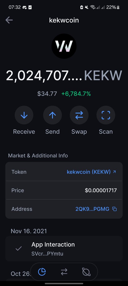 aruvoke's tweet photo. Don't miss this 2021 meme coin !! 
To the moon!!
#SolanaAirdrop
#SolanaMemeCoin
#SolanaSeason
@solana

2QK9vxydd7WoDwvVFT5JSU8cwE9xmbJSzeqbRESiPGMG https://t.co/RTg3tUxZJW