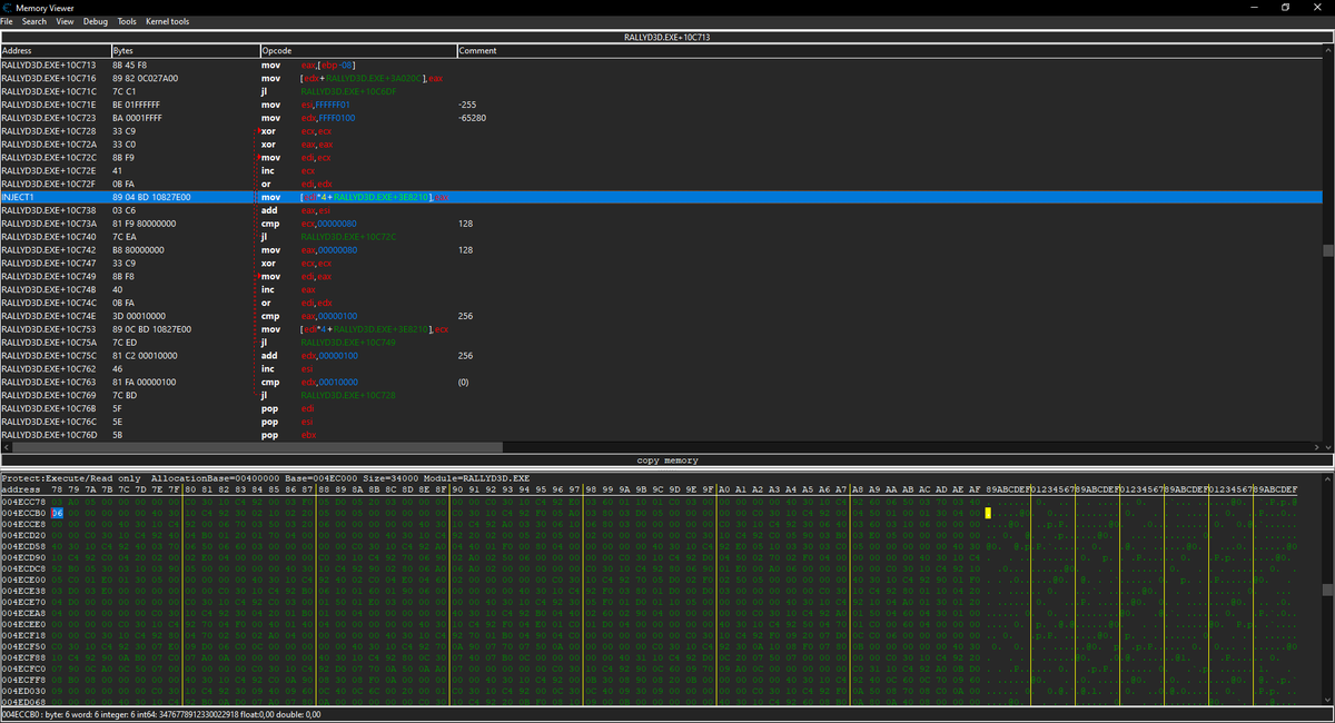 alphayellow1's tweet photo. Trying to make sense of assembly code of a 1997 PC game takes so long :D https://t.co/ca3IPFV5Ue