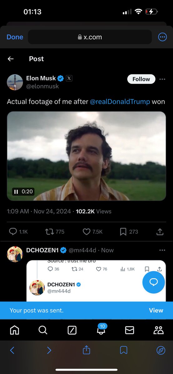 mr444d's tweet photo. @W0LF0FCRYPT0 @elonmusk @realDonaldTrump $PEBLO https://t.co/9N7mFGFmpi