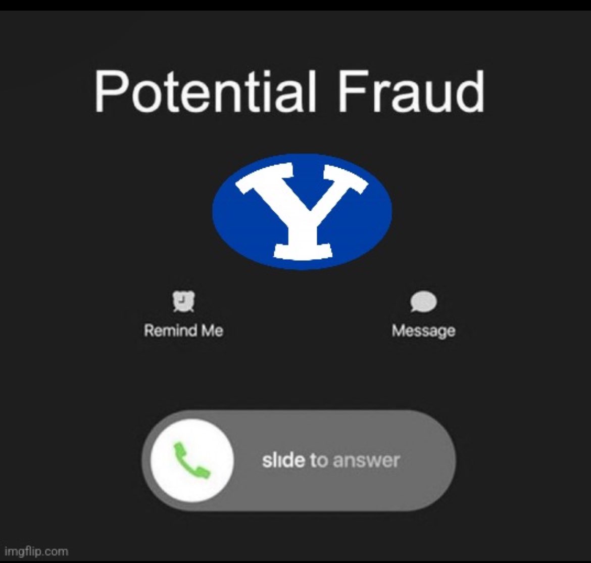 Utehoopspencer1's tweet photo. @drewjay I can promise nobody in that student section wanted the one V one with one of those coaches…. Why is Tom on the field weird hold that L @BYUfootball!! https://t.co/8j0R2fOBY6