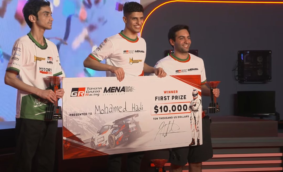 P1 TGR MENA 🏆🥇

 ($10000 + Amsterdam World Finals Qualifcation)

@Dstinct_Naif thank you for the amazing race ♥