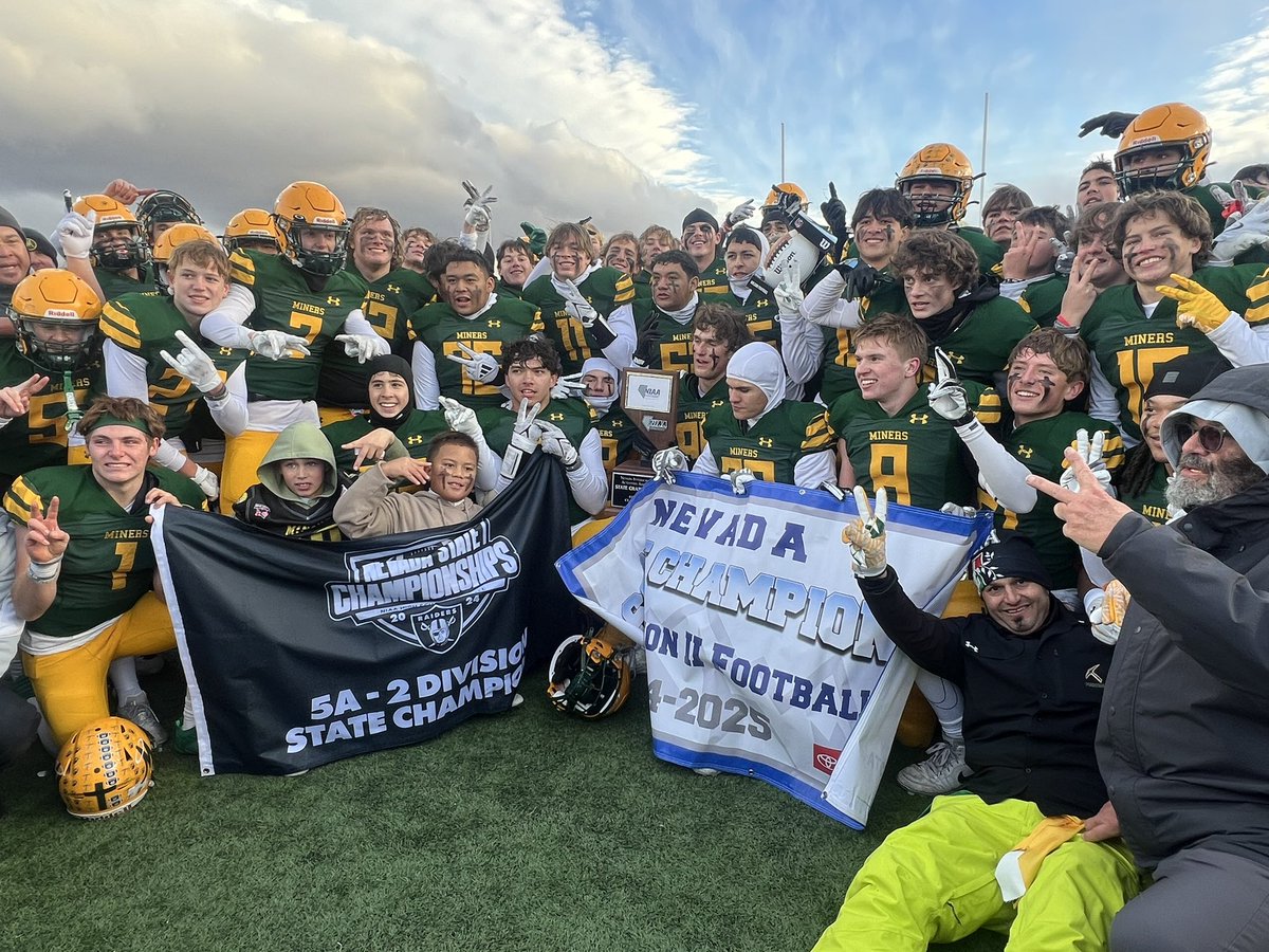 Your 5A-II state champions Bishop Manogue 🏆🏆