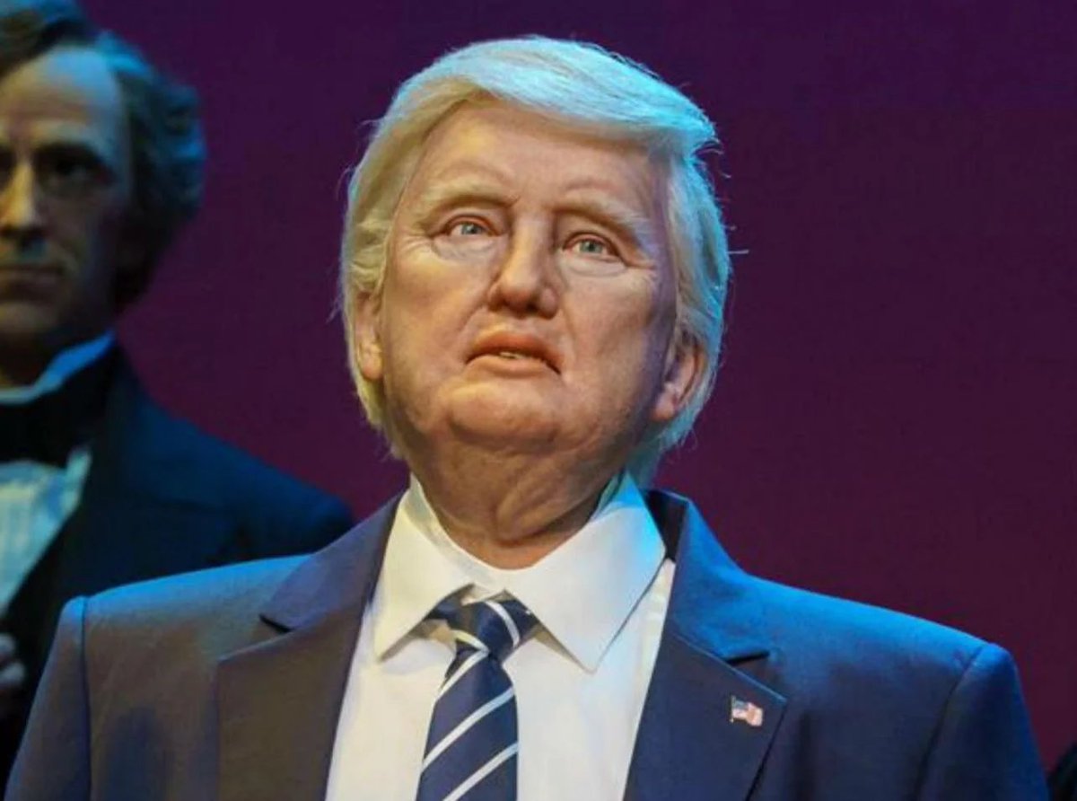 The biggest conspiracy theory I believe is that in 2016 Disney hastily made made their animatronic Hillary Clinton into Trump