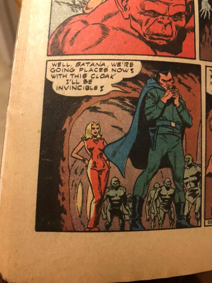 ContactWood's tweet photo. #Satana and other #THUNDERagents characters created by #WallaceWOOD. This page from TA #5 drawn by Gil Kane & Wood. And we also see a great quote from Kane about Wood and #Toth https://t.co/w81A1lGDzD