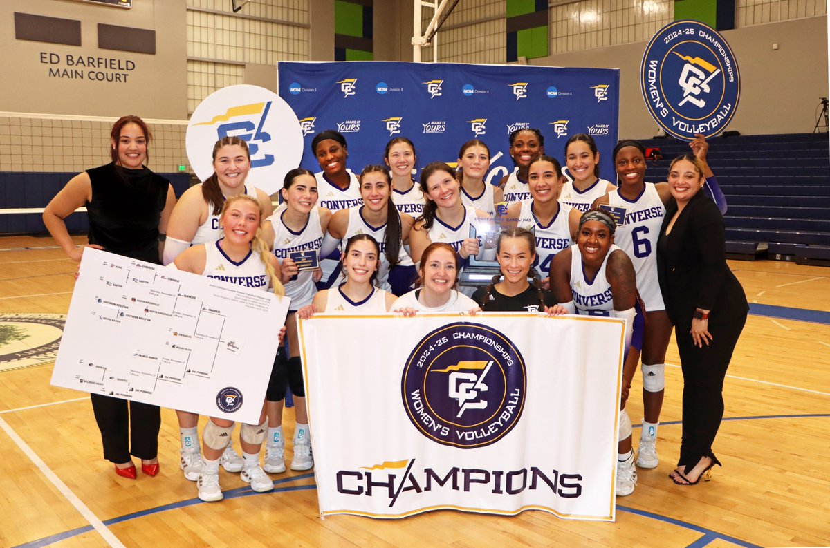 Converse Athletics (@valkyrie_sports) on Twitter photo What a day for the <a href="/valkyriesvb/">Converse University Volleyball</a> Team! Congratulations to Ariel Bryant, Alysha Arroyo and Mackenzie Day on being named to the All-Tournament Team! Day was also named Tournament MVP! #GoValkyries
📰tinyurl.com/237hzmnb What a day for the <a href="/valkyriesvb/">Converse University Volleyball</a> Team! Congratulations to Ariel Bryant, Alysha Arroyo and Mackenzie Day on being named to the All-Tournament Team! Day was also named Tournament MVP! #GoValkyries
📰tinyurl.com/237hzmnb