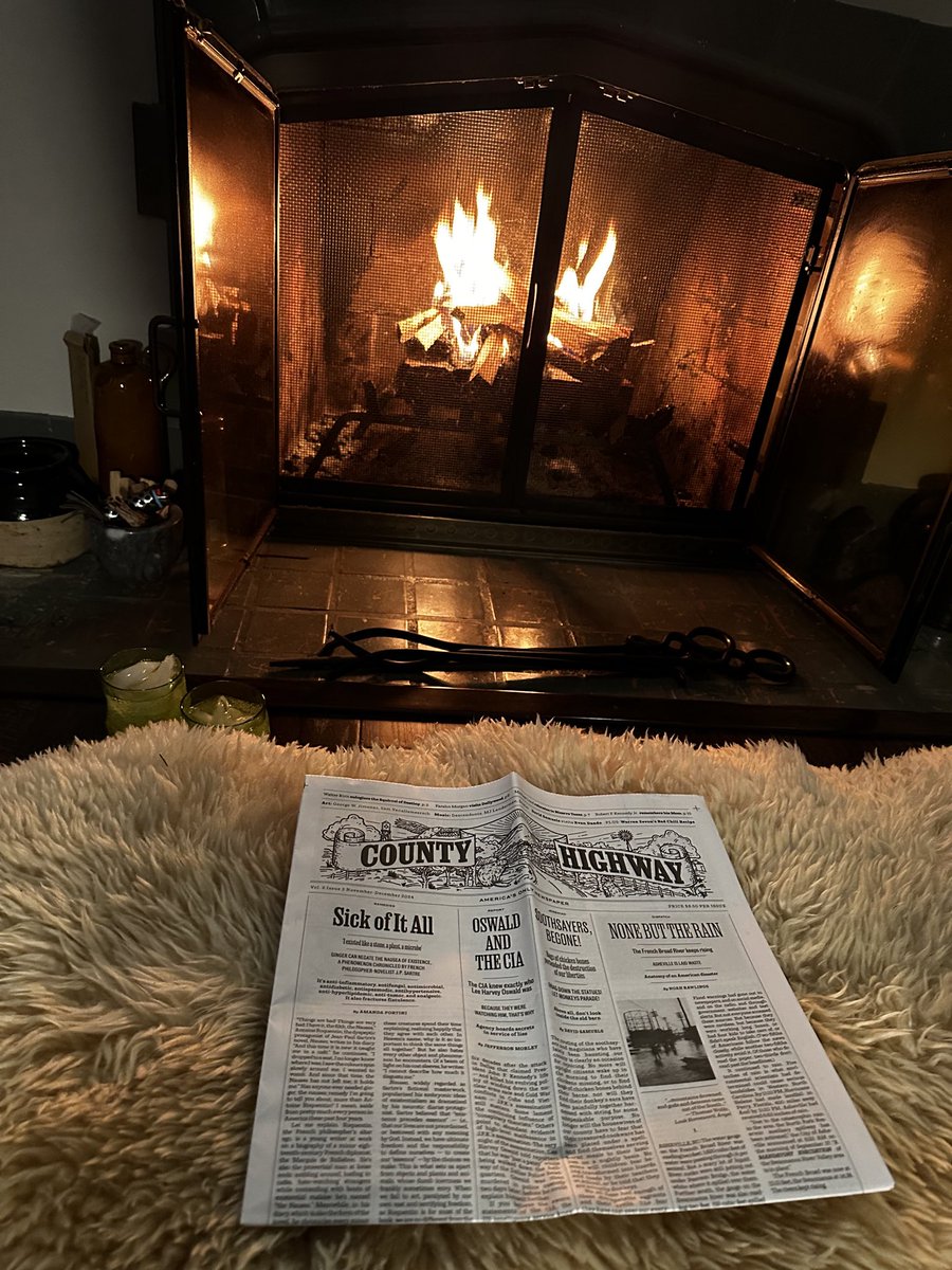 This is how to spend a cold November night, for sure.