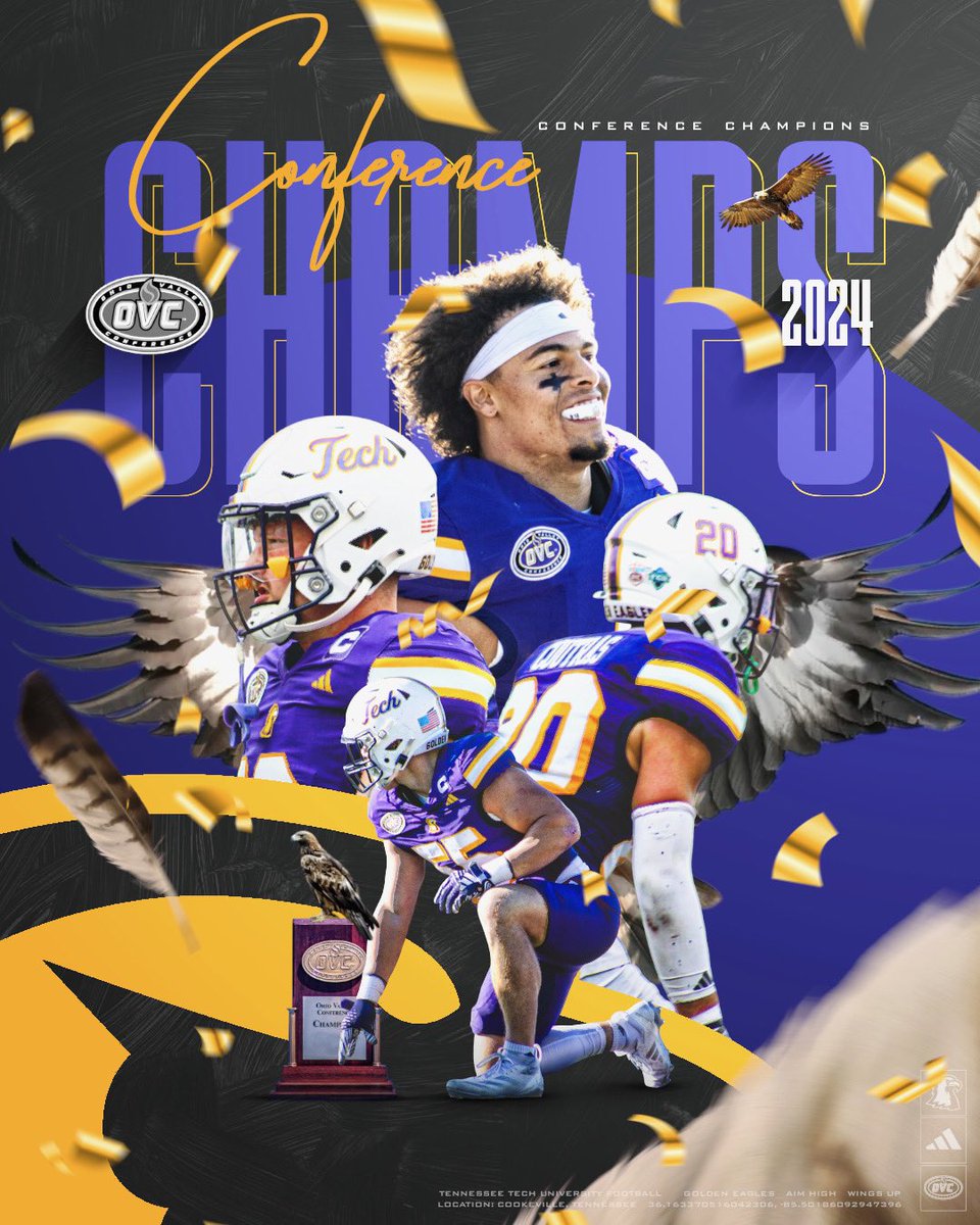 YOUR 2024 CO-BIG SOUTH-OVC CHAMPIONS 🏆 

#AimHigh | #WingsUp