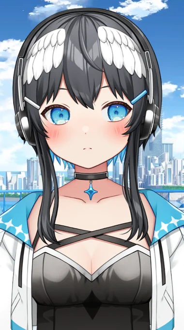おはよう～!!! もしかしてプチ久しぶりかもしれない初期衣装! チャイナ好評で嬉しいけど…初期衣装も好きだよね? #おはようVtuber