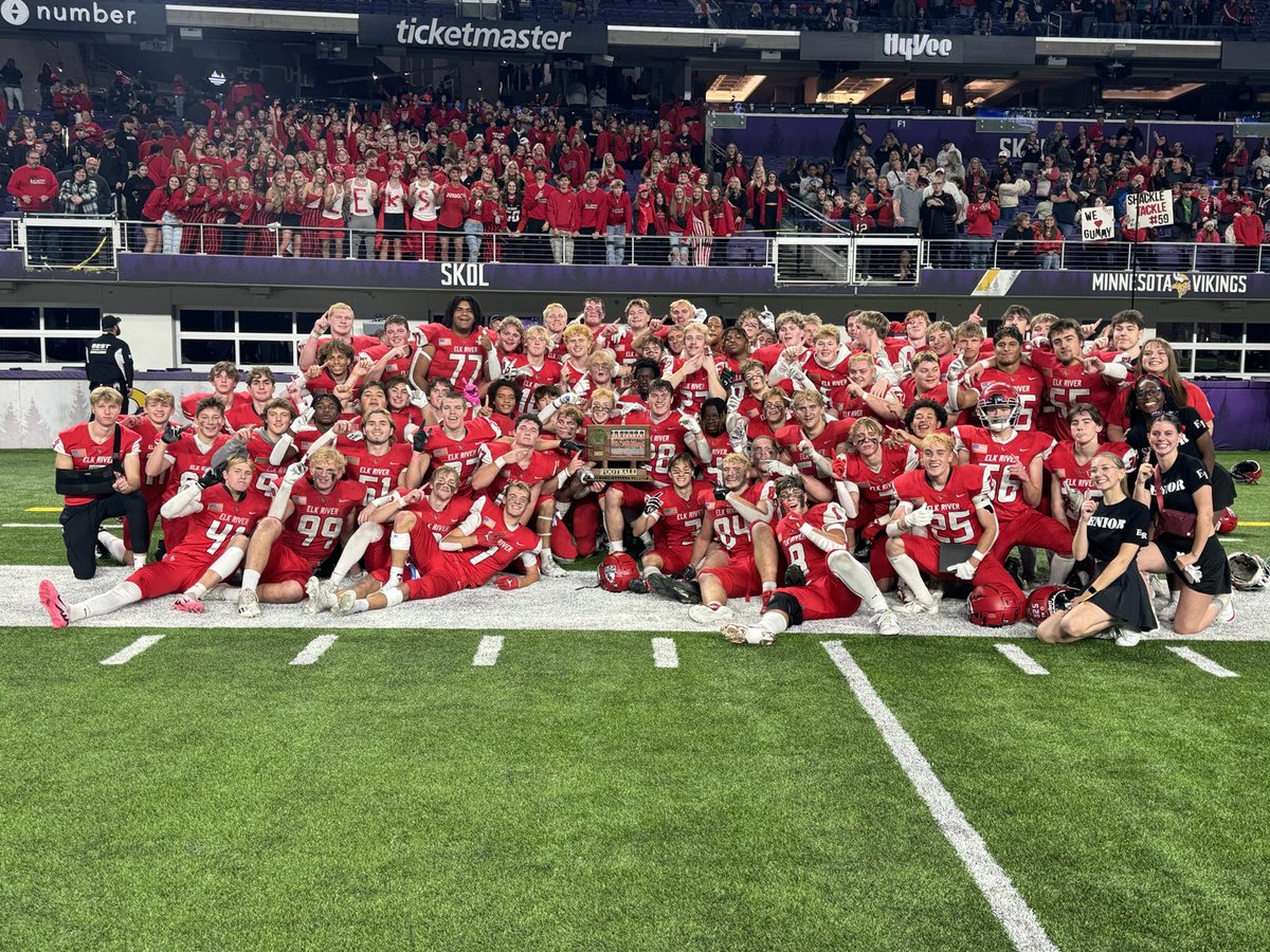 ElkRiverBLC's tweet photo. Congrats Boys! State Champs! https://t.co/BdLd4gp7OC