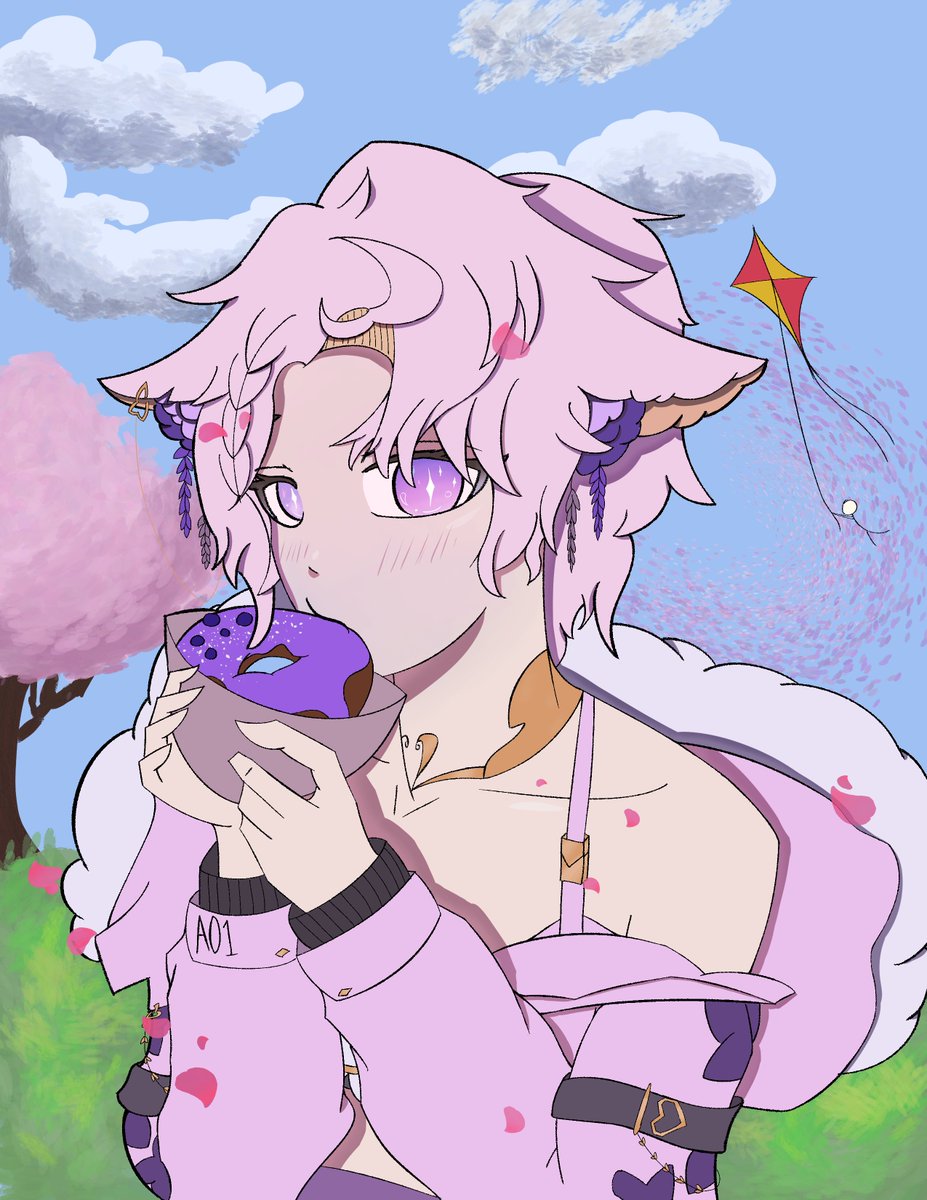 Nana_UFC05's tweet photo. Finished my 1 year art journey yet it still feels like the beginning <3, I grew up with literally 0 artistic background so to be able to get this far in a year honestly makes me proud! Thank you again to @dropofgoldensol for letting me draw her model for my 1 year! :3
#SolariArt https://t.co/PMGgz0IliY