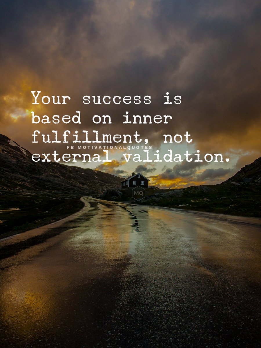 Inner fulfillment
