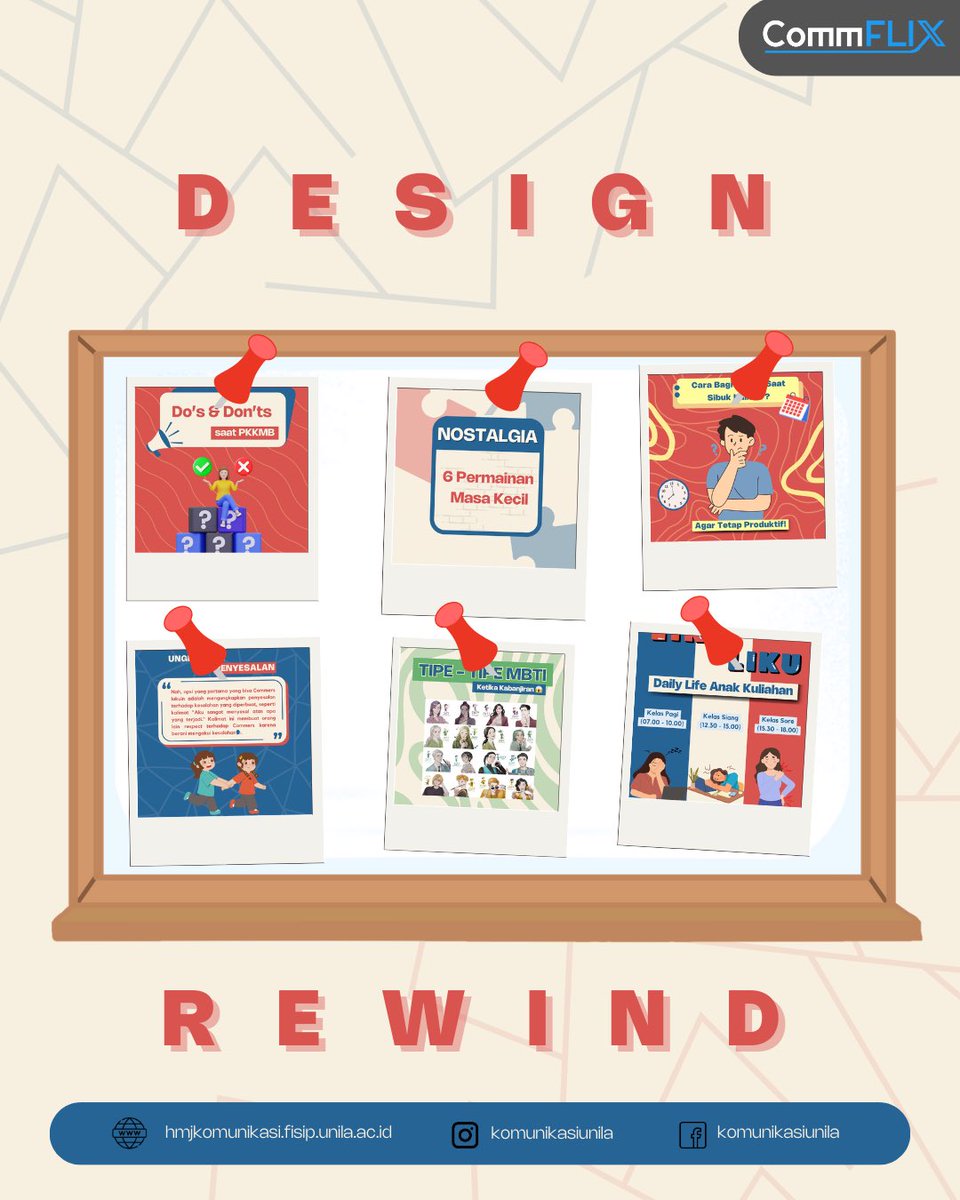 komunikasiunila's tweet image. Hallo Commers‼️🌟

Kita sudah berada di garis finish nih😆
Terima kasih untuk seluruh cerita yang menyenangkan ya. Sampai jumpa di lembaran baru dengan semangat baru dan cerita yang lebih baru🤩

See you again, Commers! 👋🏻

#CommX #CommFLIXSolution #Communila