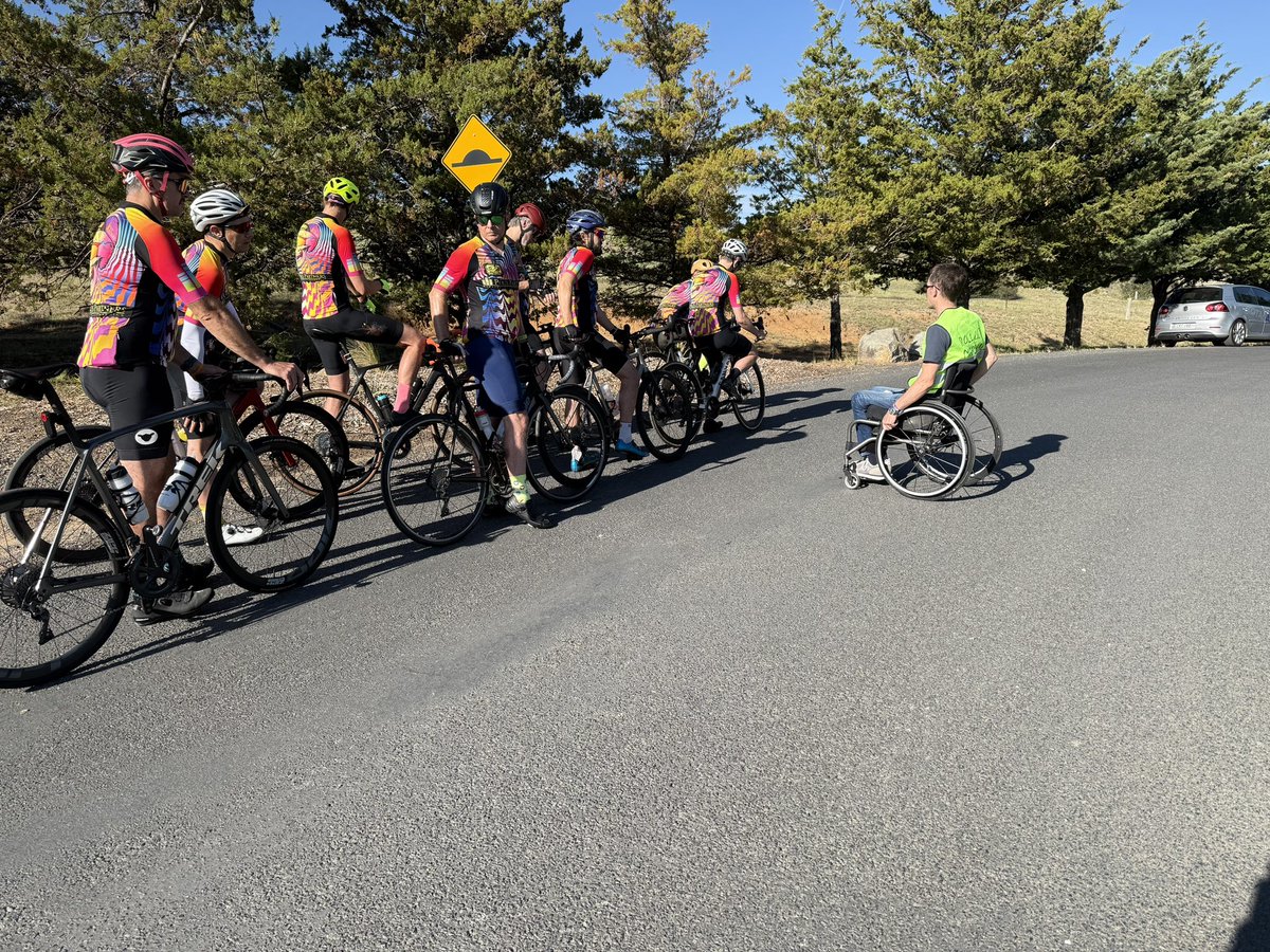 Day  two of the #hartleycyclechallenge and today riders are tackling #charlottespass!

#disability #hartleylifecare #liveyourbestlife #peoplewithdisability #fundraisingchampions