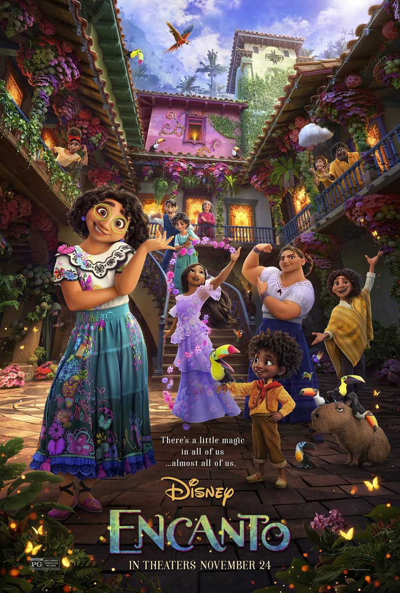 princeeric323's tweet photo. 💜 Happy 3rd Anniversary to a one of my Favorite Disney Animated Films. Despite of COVID-19 pandemic, time comes change in this movie goes a miracle.
#3rdAnniversary #Disney #Encanto #WaitingForAMiracle #DosOruguitas #TheFamilyMadrigal #LaFamiliaMadrigal #OnThisDay #November24 https://t.co/ER0ATNDei3