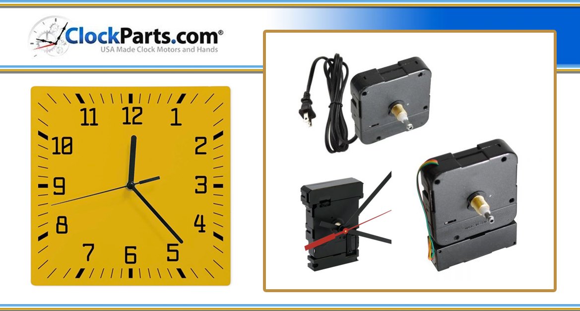 ClockPartsCom's tweet image. Craft your #clock or bring an old favorite back to life! 🕰️ Our battery-operated quartz #ClockMotors offer precision and variety for any #DIY project. Explore the perfect fit for your design at clockparts.com. #ClockMaking