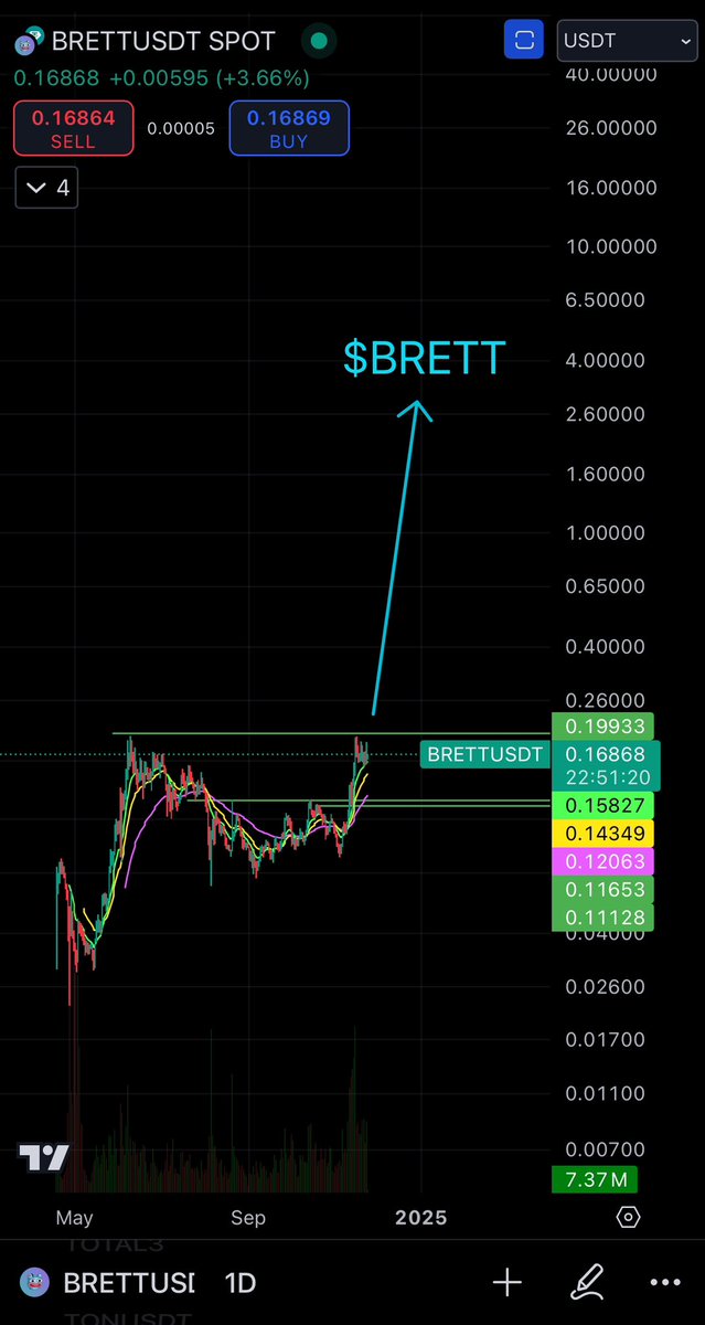 CrashiusClay69's tweet image. ETHBTC is finally turning bullish

The pre game warm up is finally about to end

Tip off begins soon for $BRETT 

Get ready to obliterate resistance now