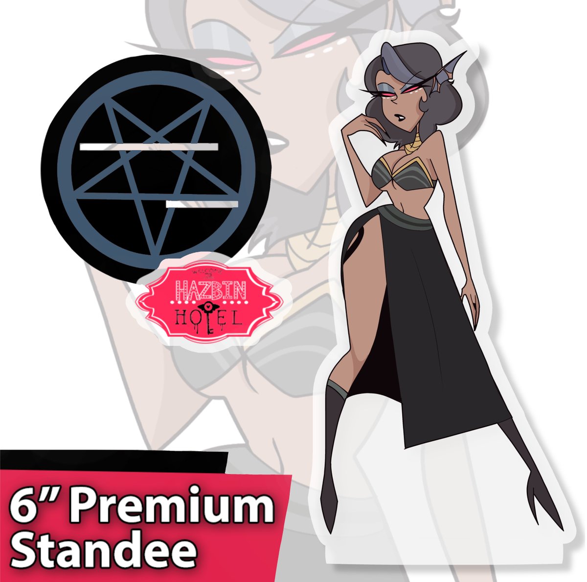 Acedia if she owned her own Valentine's day and beach day standee <3
I'm in love with her

#hazbin #hazbinhotel #oc #hazbinoc #art