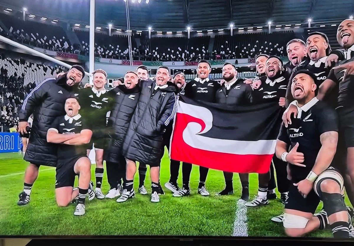 Good on the All Blacks backing our founding document on the world stage. As well as Tj Perenara leading the haka for the final time with - “toitū te mana o te whenua, toitū te mana motuhake, toitū te tiriti o Waitangi” sending a strong message that we should honour the treaty.