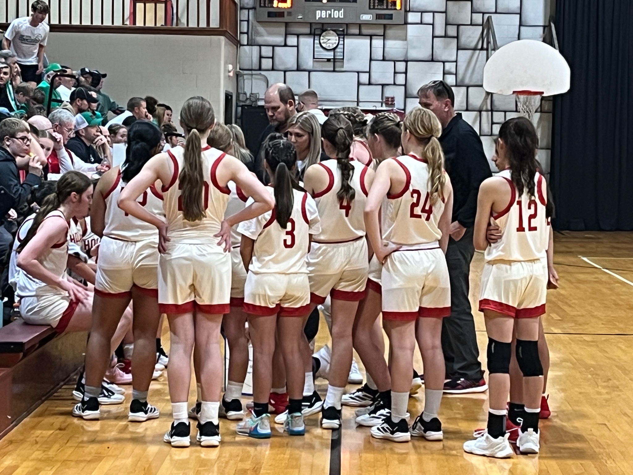 John Harrell on X Wait a minute. Holland never played girls basketball. That school consolidated with Huntingburg into Southridge before girls basketball began I think X