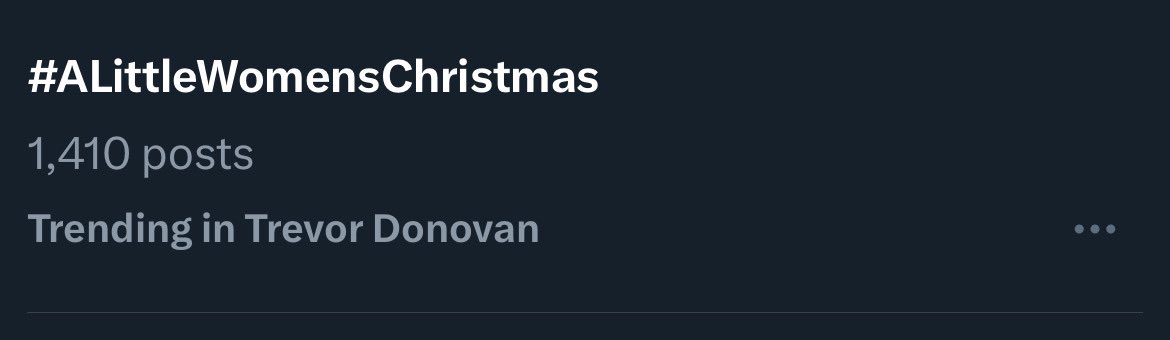 ajswriter2's tweet image. #Trending #ALittleWomensChristmas #ALWC #GreatAmericanFamily #GreatAmericanChristmas #DonoFANS