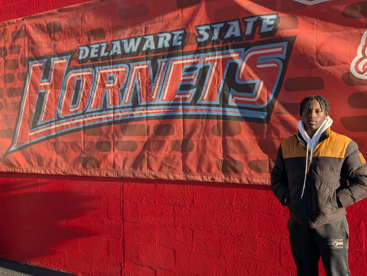 Attended <a href="/DelSt_Football/">Delaware State FB</a> today for a game day visit thanks @CoachWhite_DSU