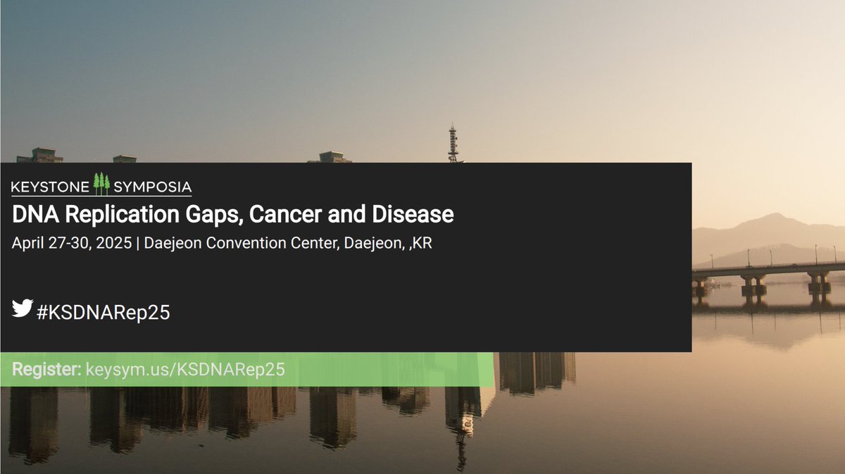 first-ever meeting on DNA gaps, cancer, and disease in South Korea this April!

Join us to explore the latest breakthroughs in DNA repair, replication stress, and cancer therapy. 
📅 April 27-30 2025
📍 South Korea
Spread the word and stay tuned for updates! 🌟
#DNAGaps #Cancer