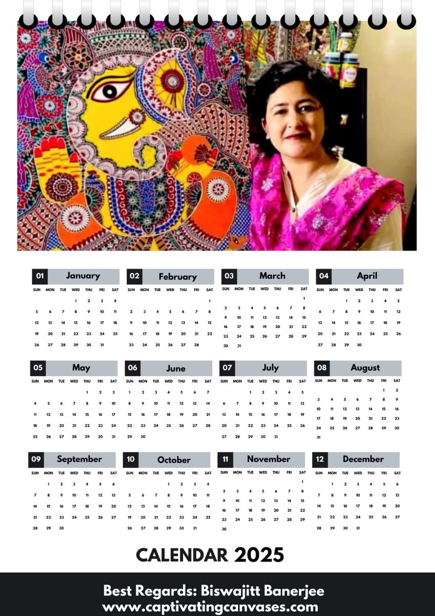 जय श्री राम🚩🙏🙏🙏🙏🙏🚩नए साल का अग्रिम तोहफ़ा ,नए साल का कैलेंडर मेरी कलाकृति के साथ,आभारी हूँ captivatingcanvases का इस बहुमूल्य तोहफ़े के लिए 😊🙏🙏🙏
#jaishreeram 
#morningvibes
#feelingpositive
#feelingmotivated