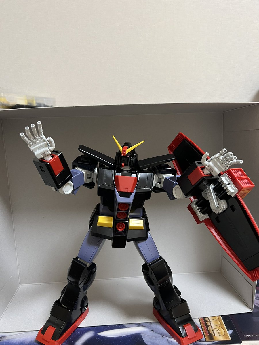 9knm2222's tweet photo. サイコガンダム作成☺️フォウ❗️
とにかく他HGに比べて大きい‼️
#ガンプラ
#サイコガンダム
#フォウムラサメ https://t.co/g0Y98CJYFj