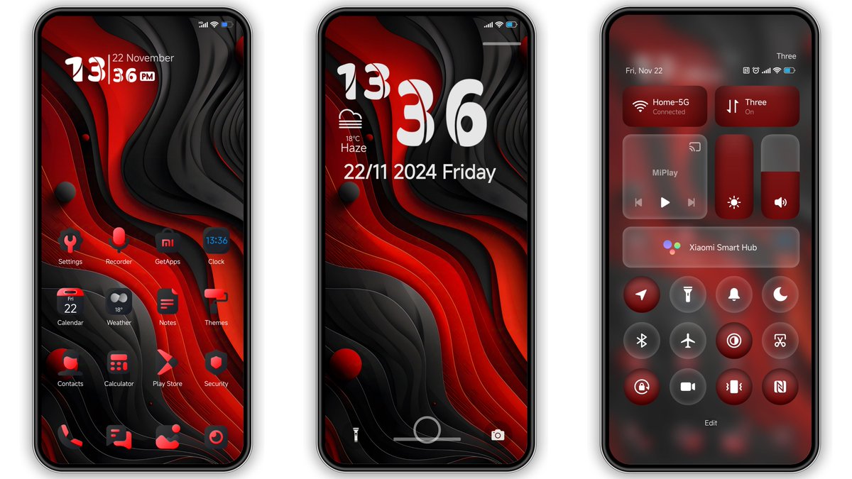 miui_themer's tweet photo. PlayRedV15 HyperOS Theme for Xiaomi and Redmi Phones https://t.co/CsPxewvlIr 

#miuitheme #hyperos #hyperostheme #miui #miui15 #miui14 #miui13 #miui12 #xiaomi #redmi #poco #xiaomithemes #redmithemes https://t.co/J26xPjZi2M