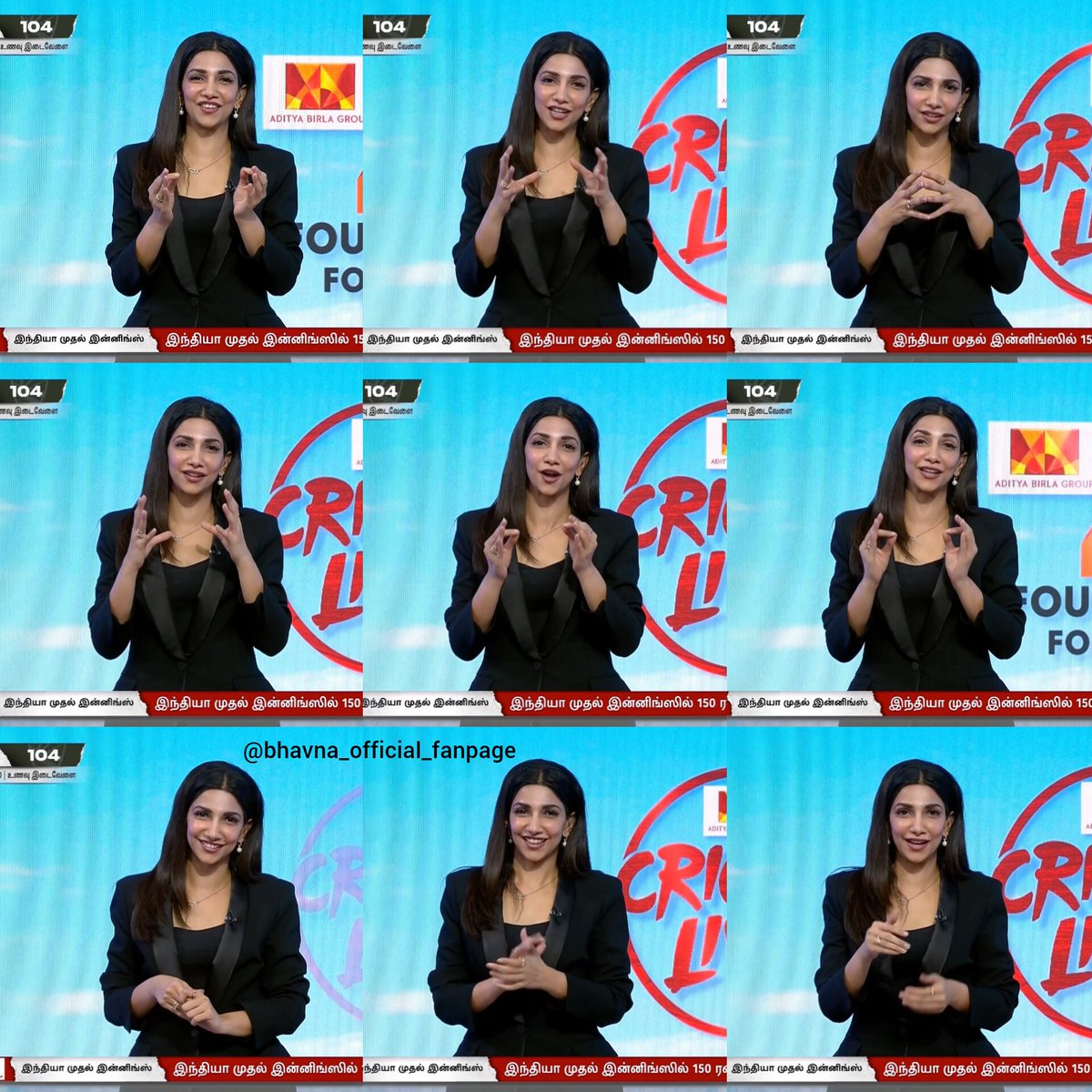 bhavsof_fanpage's tweet photo. .@Bhavna__B Day 2: Bossy Look with Beauty Queen👑Bhavna in Grand Black look🖤🫶🫰💪🥰😇😍😘👰💞💓💝💗💖💟💘
#VJBhavna
#ShowDiaries
#VJOfTheYear2019
#MyBeautyQueenBhavs
#meninblue
#indiancricketteam
#cricketpresenter
#IndvsAus
#cricket
#bordergavaskartrophy
#starsportstamil https://t.co/U9gjrGJTYD