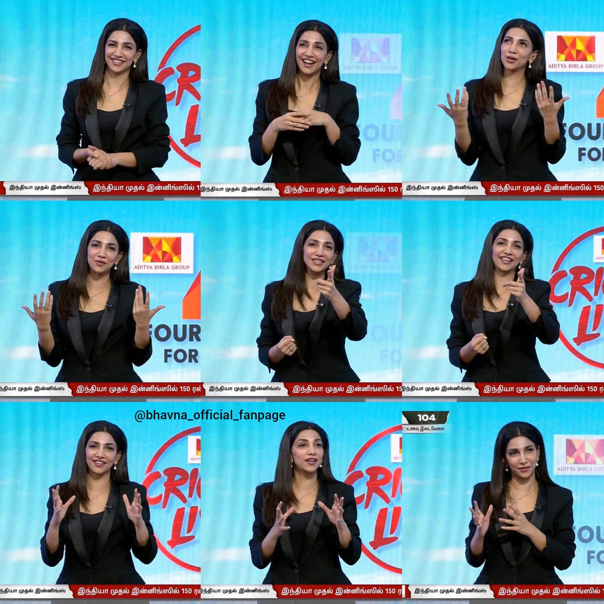 bhavsof_fanpage's tweet photo. .@Bhavna__B Day 2: Bossy Look with Beauty Queen👑Bhavna in Grand Black look🖤🫶🫰💪🥰😇😍😘👰💞💓💝💗💖💟💘
#VJBhavna
#ShowDiaries
#VJOfTheYear2019
#MyBeautyQueenBhavs
#meninblue
#indiancricketteam
#cricketpresenter
#IndvsAus
#cricket
#bordergavaskartrophy
#starsportstamil https://t.co/U9gjrGJTYD