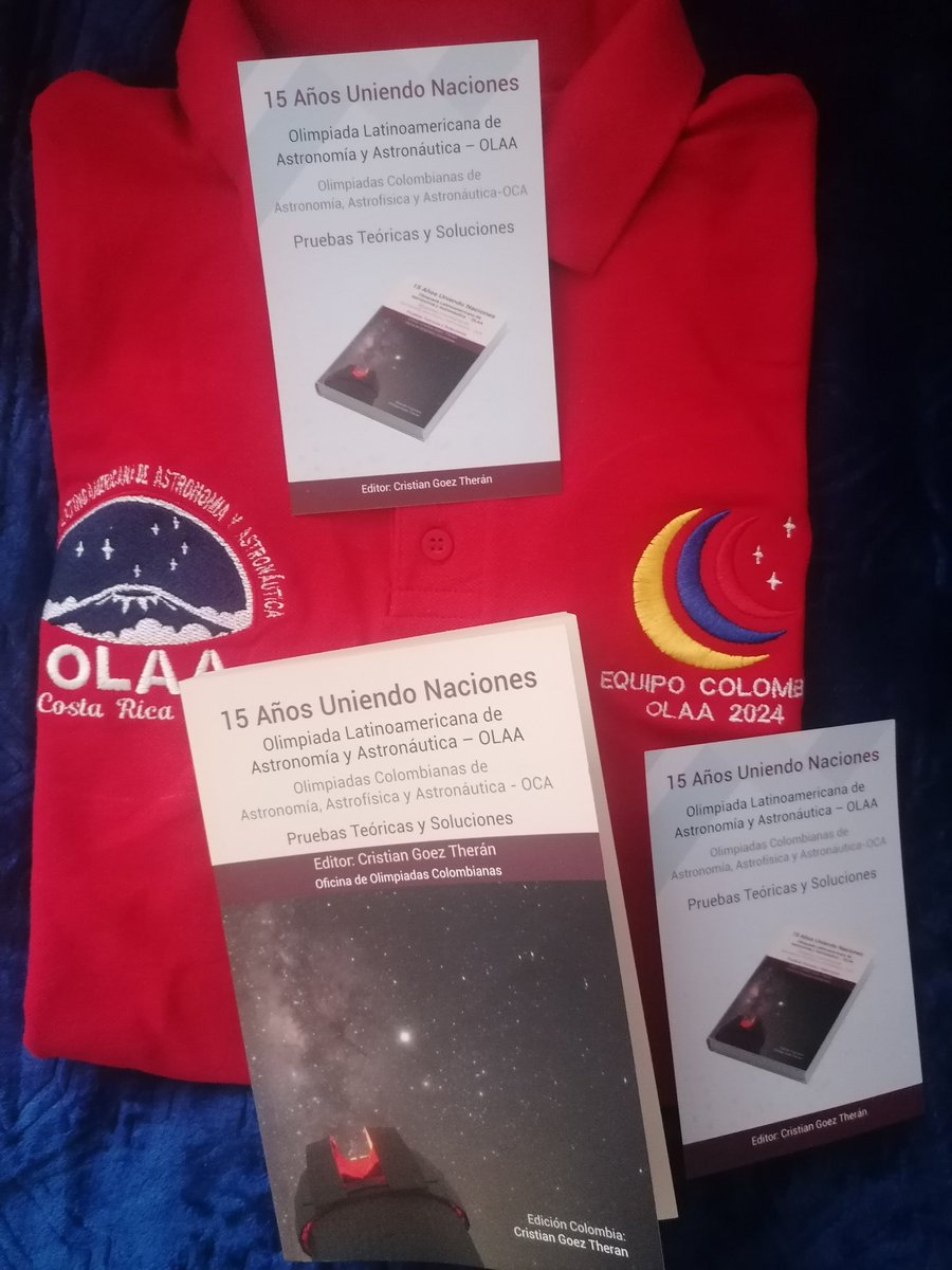 CRISGOTE's tweet photo. Un nuevo libro al servicio de la ciencia y la educación. Gracias a cada integrante de la familia #OLAA por ser parte de este proceso "Porque Astronomía y Ciencia para tod@s" @OCAOlimpiadaCol #UAN @Mineducacion @MincienciasCo @Educacionbogota @astro4edu @IAU_org @SecEducaCundi https://t.co/GnS8vjBhY7