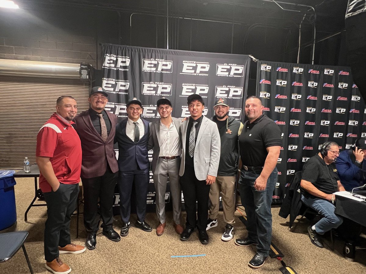 Frank Martinez (@coach1martinez) on Twitter photo Great group of young men that represent The Empire and their families extremely well. Very proud of them, and excited to see them suit up again in December. <a href="/ElijahIssa04/">Elijah Issa04</a> <a href="/TristanAtila55/">Tristan Atilano</a> <a href="/davidmtz_22/">David Martinez</a> <a href="/GabrielTerra77/">Gabriel Terrazas</a> <a href="/915Showcase/">Greater EP Football Showcase</a> <a href="/EDAztecs_HS/">Venessa Betancourt</a> <a href="/SocorroISD/">Socorro ISD</a> Great group of young men that represent The Empire and their families extremely well. Very proud of them, and excited to see them suit up again in December. <a href="/ElijahIssa04/">Elijah Issa04</a> <a href="/TristanAtila55/">Tristan Atilano</a> <a href="/davidmtz_22/">David Martinez</a> <a href="/GabrielTerra77/">Gabriel Terrazas</a> <a href="/915Showcase/">Greater EP Football Showcase</a> <a href="/EDAztecs_HS/">Venessa Betancourt</a> <a href="/SocorroISD/">Socorro ISD</a>