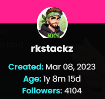 RKStackz_'s tweet photo. Celebrating our 20th verification denial tonight 🥳 For anyone knowledgeable on my community and channel, you know this is an egregious weaponization of power from moderation team. I genuinely feel bad for those of you who are working hard to experience the same. I've been on Kick since March 2023 and have maintained the metrics for verified since February 2024 consistently. How many more clear acts of favoritism and lack of consistency in verification process need to be clearly demonstrated before new creators stop joining the platform all together when OGs are treated like this? LMK ya'll! #PickKick 

@kick @StakeEddie @Svntvmvriv