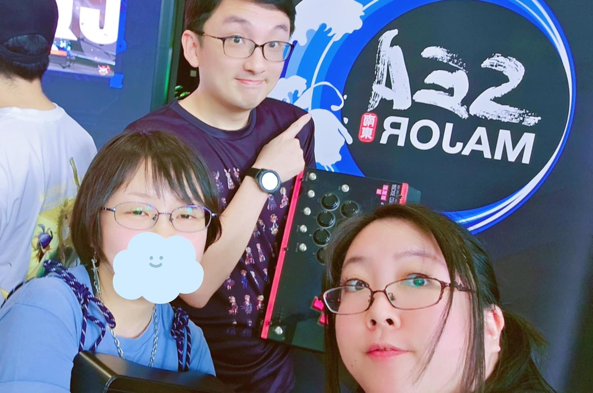 Got washed 0-3 by <a href="/Gilgy_MH/">Gilgy</a> and <a href="/PurpleKeyReal/">PurpleKey</a> (2nd guy decided to troll me) at SEA Major as expected. 

I had a fun time being Millia-malted and playing crackhead Chipp mirrors with <a href="/hoshino_laplace/">Hoshino Laplace🫡💥</a>. I'll definitely train harder for my next offline tourney. GGs!