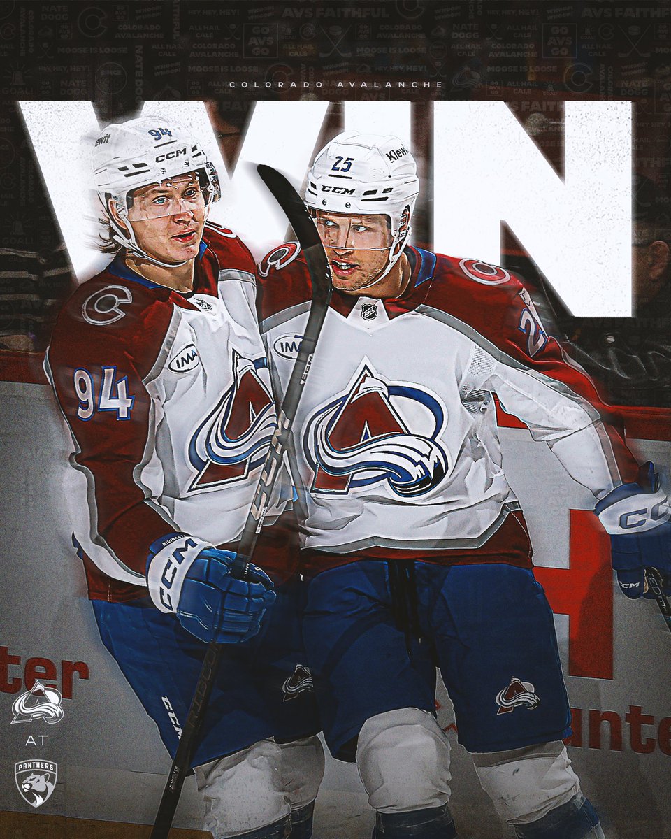 How do you like us meow 😏

#GoAvsGo