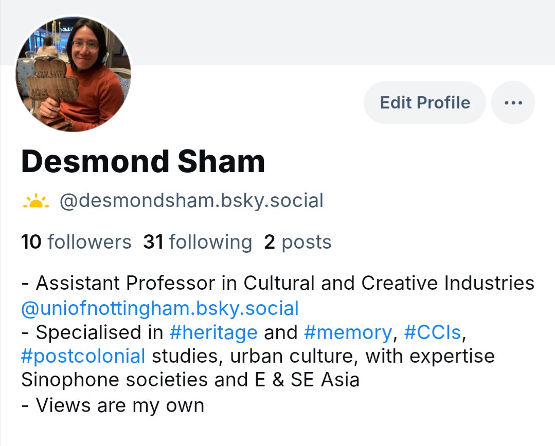 I have opened my Bluesky account